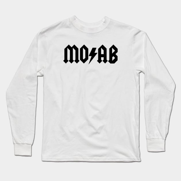 MOAB, UT Long Sleeve T-Shirt by LocalZonly